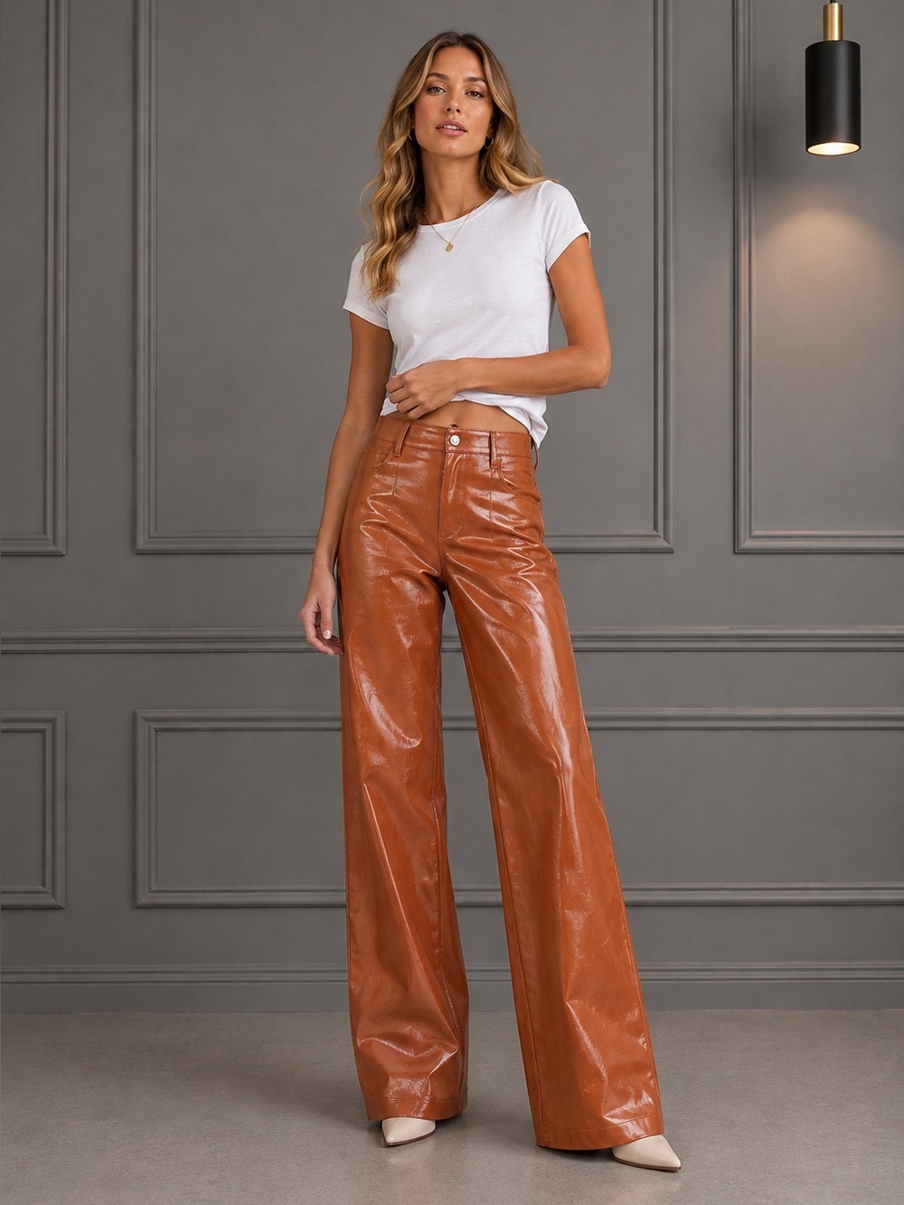 Free People Star Crossed Lovers Straight Size 12 Pants B2551